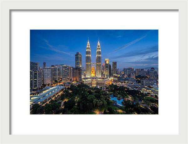 Kuala Lumpur Twilight Skyline