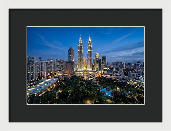 Kuala Lumpur Twilight Skyline