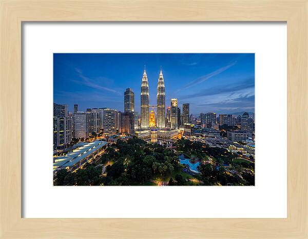 Kuala Lumpur Twilight Skyline