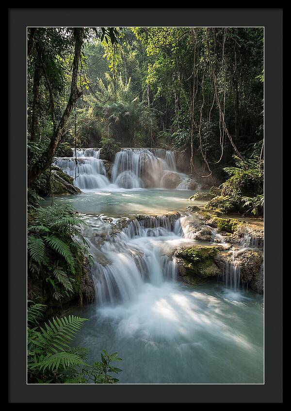Kuang Si Waterfalls Serenity