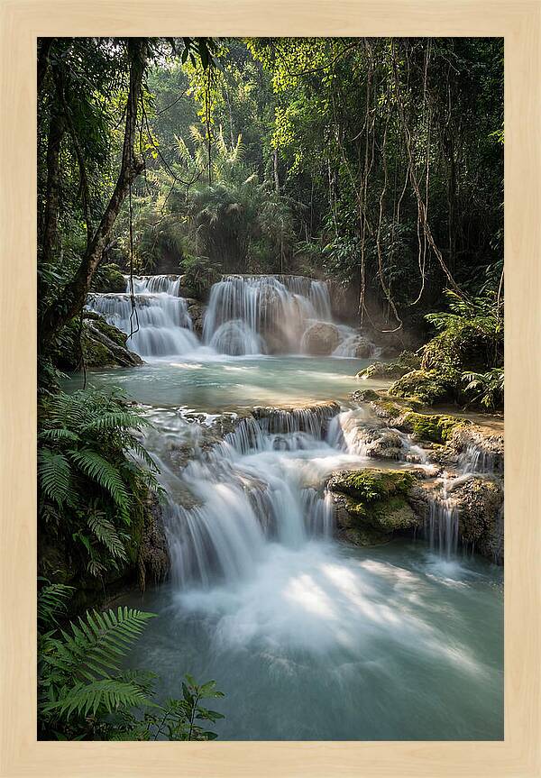 Kuang Si Waterfalls Serenity