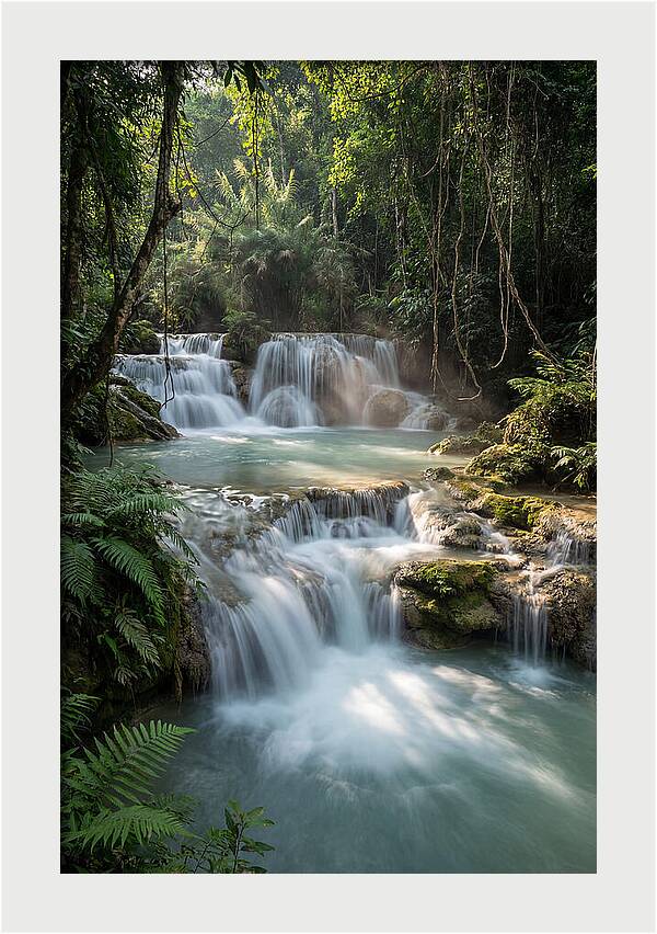 Kuang Si Waterfalls Serenity
