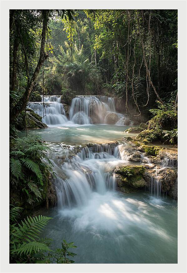 Kuang Si Waterfalls Serenity