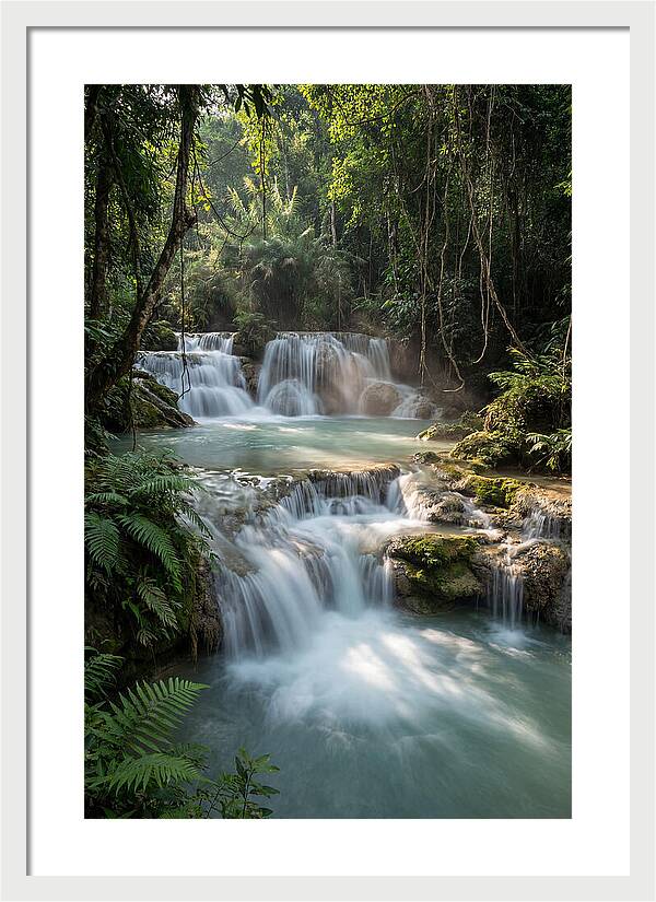 Kuang Si Waterfalls Serenity