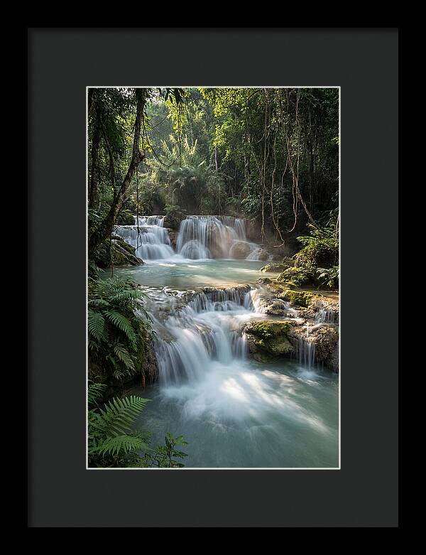 Kuang Si Waterfalls Serenity