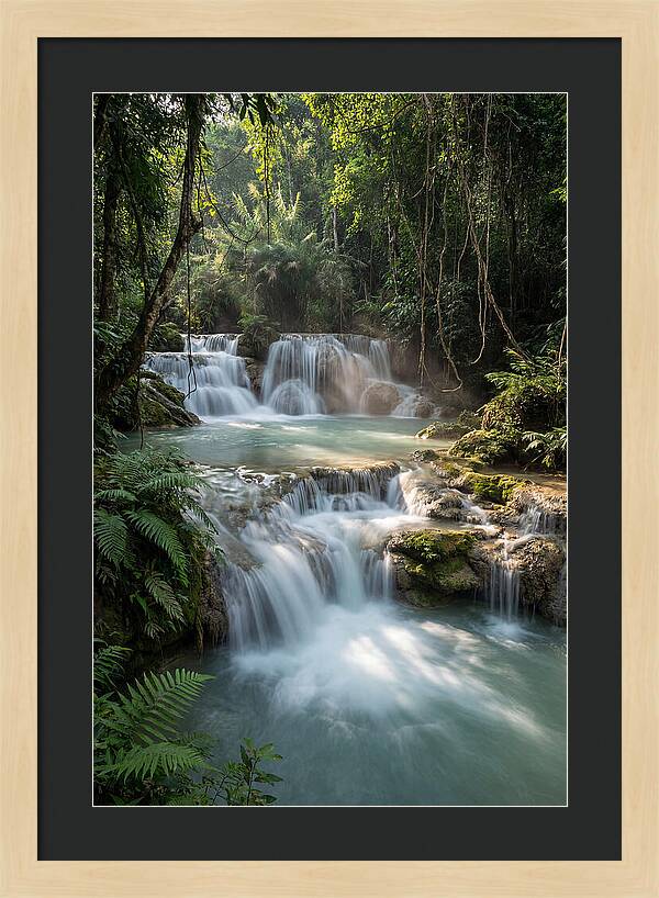 Kuang Si Waterfalls Serenity