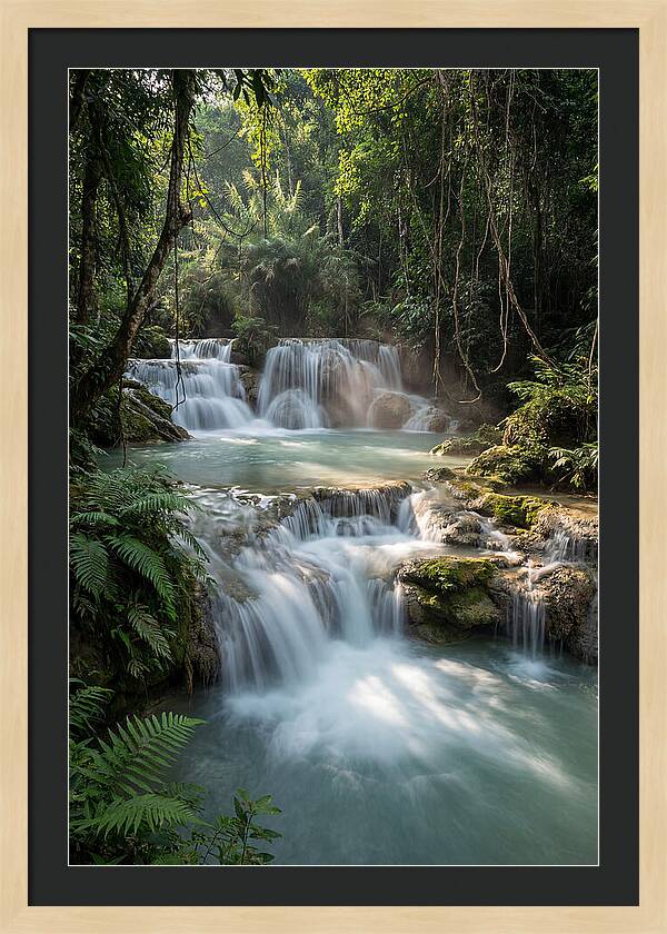 Kuang Si Waterfalls Serenity