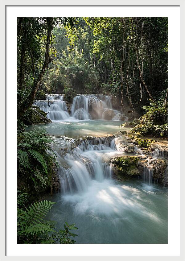 Kuang Si Waterfalls Serenity