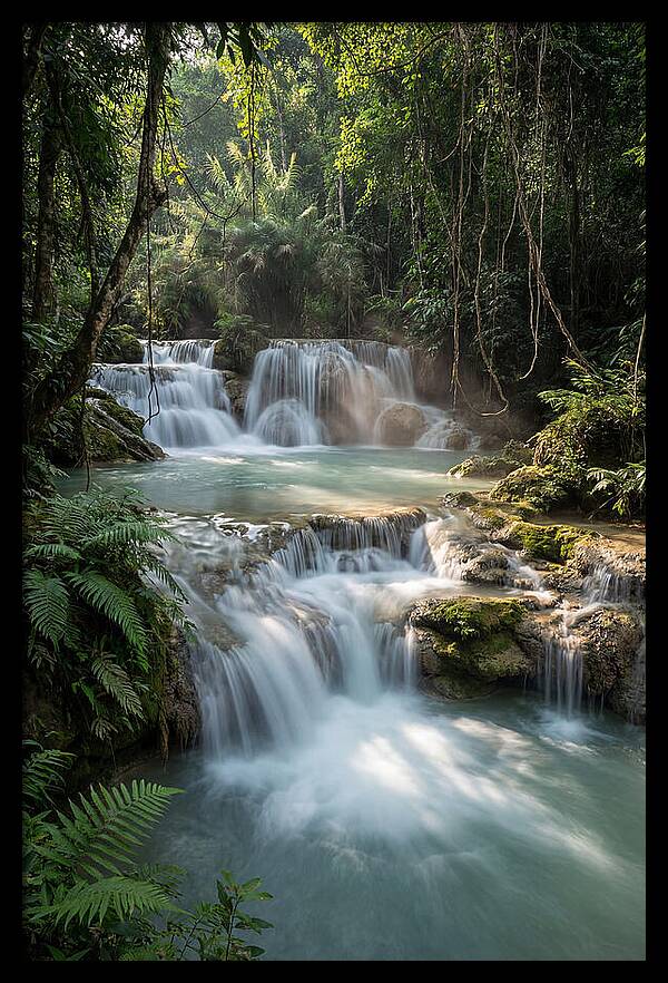 Kuang Si Waterfalls Serenity