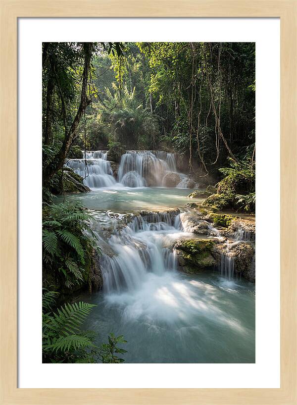 Kuang Si Waterfalls Serenity