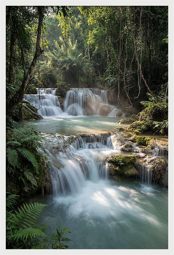 Kuang Si Waterfalls Serenity