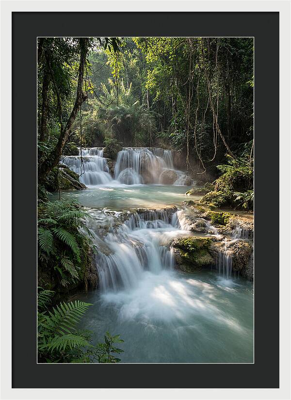 Kuang Si Waterfalls Serenity