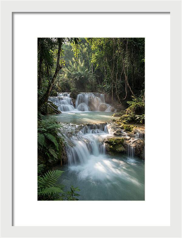 Kuang Si Waterfalls Serenity