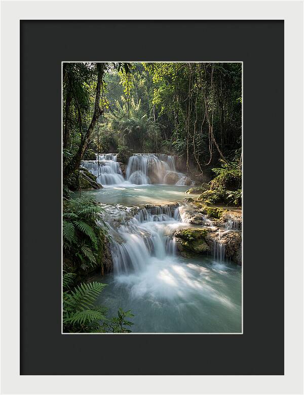 Kuang Si Waterfalls Serenity