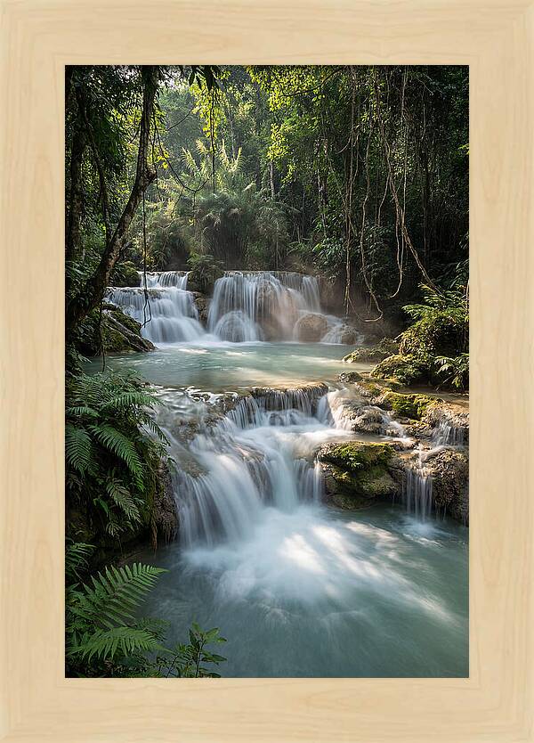 Kuang Si Waterfalls Serenity