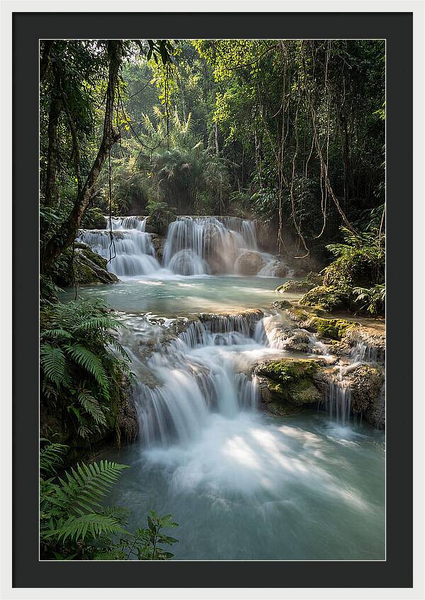 Kuang Si Waterfalls Serenity
