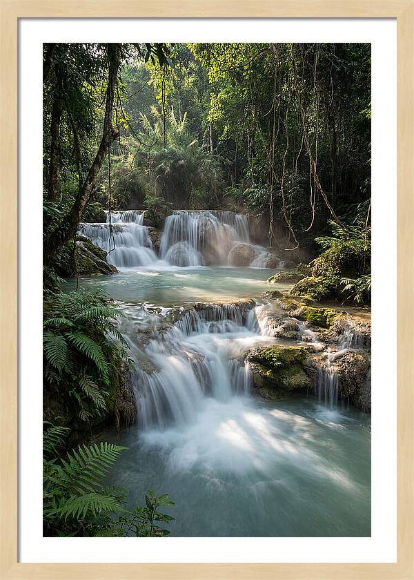 Kuang Si Waterfalls Serenity