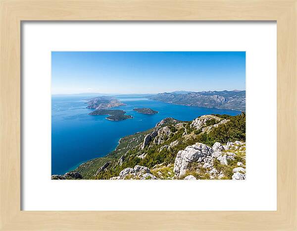Kvarner Gulf From Ucka Mountain
