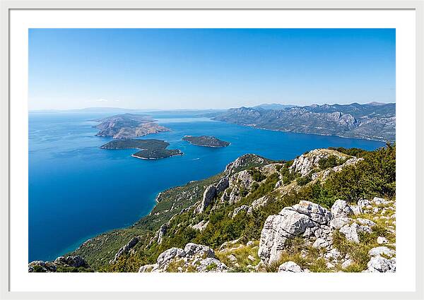 Kvarner Gulf From Ucka Mountain