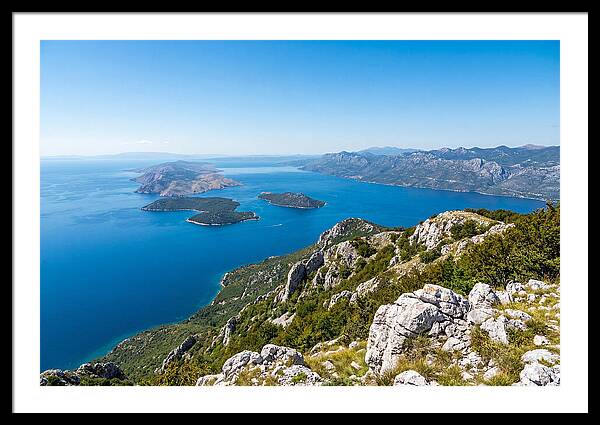 Kvarner Gulf From Ucka Mountain