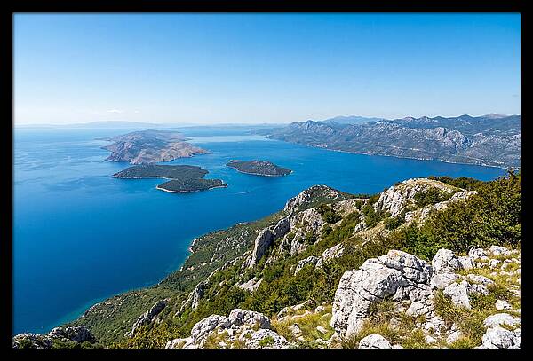 Kvarner Gulf From Ucka Mountain
