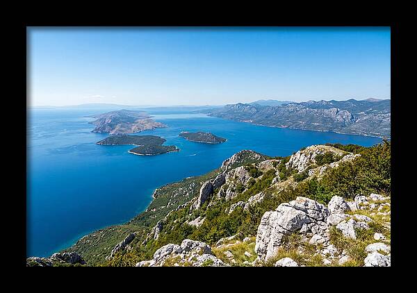 Kvarner Gulf From Ucka Mountain