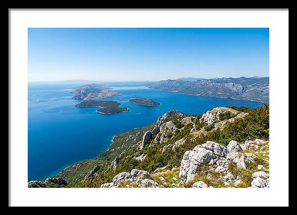 Kvarner Gulf From Ucka Mountain