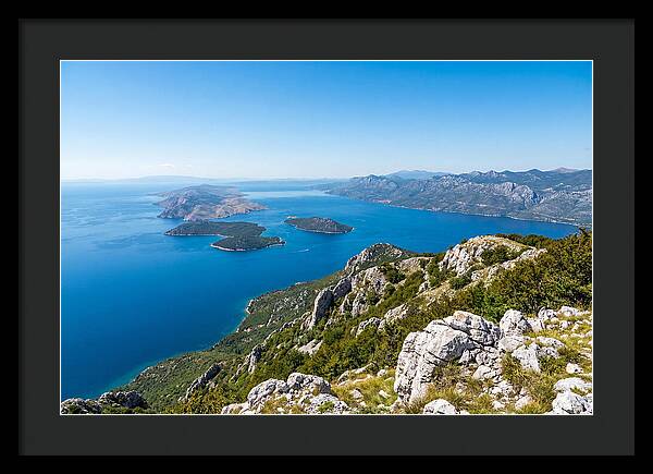 Kvarner Gulf From Ucka Mountain