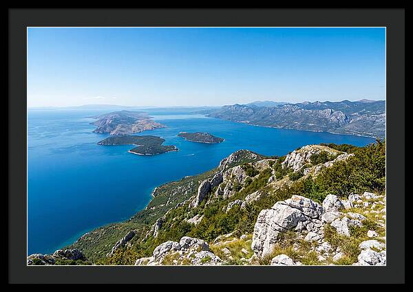Kvarner Gulf From Ucka Mountain