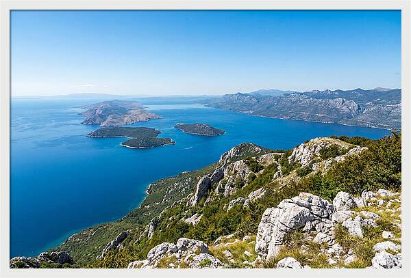 Kvarner Gulf From Ucka Mountain