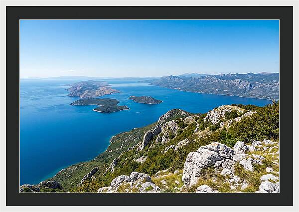 Kvarner Gulf From Ucka Mountain