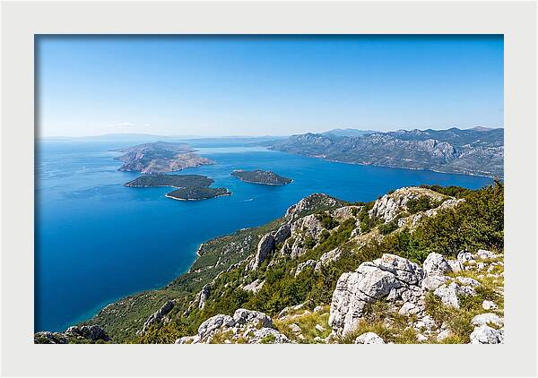 Kvarner Gulf From Ucka Mountain