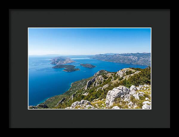 Kvarner Gulf From Ucka Mountain