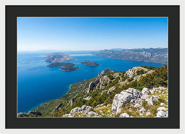 Kvarner Gulf From Ucka Mountain