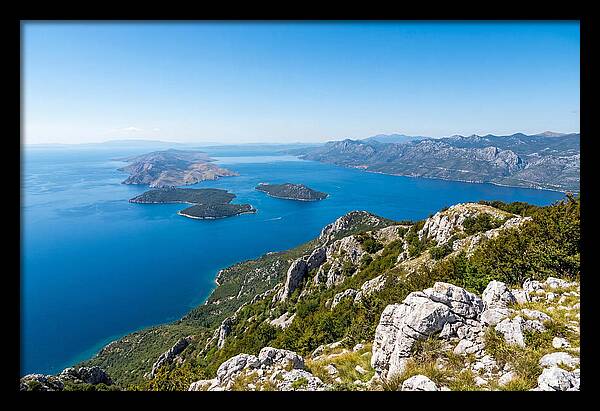 Kvarner Gulf From Ucka Mountain