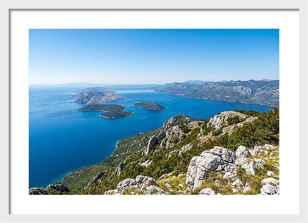 Kvarner Gulf From Ucka Mountain
