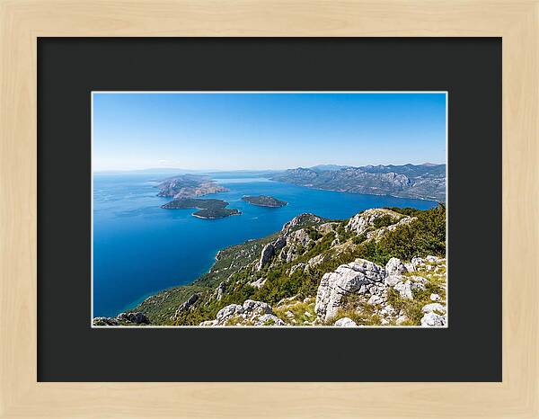Kvarner Gulf From Ucka Mountain