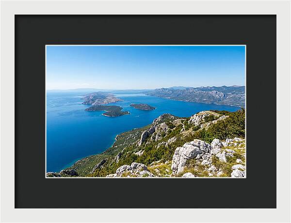 Kvarner Gulf From Ucka Mountain