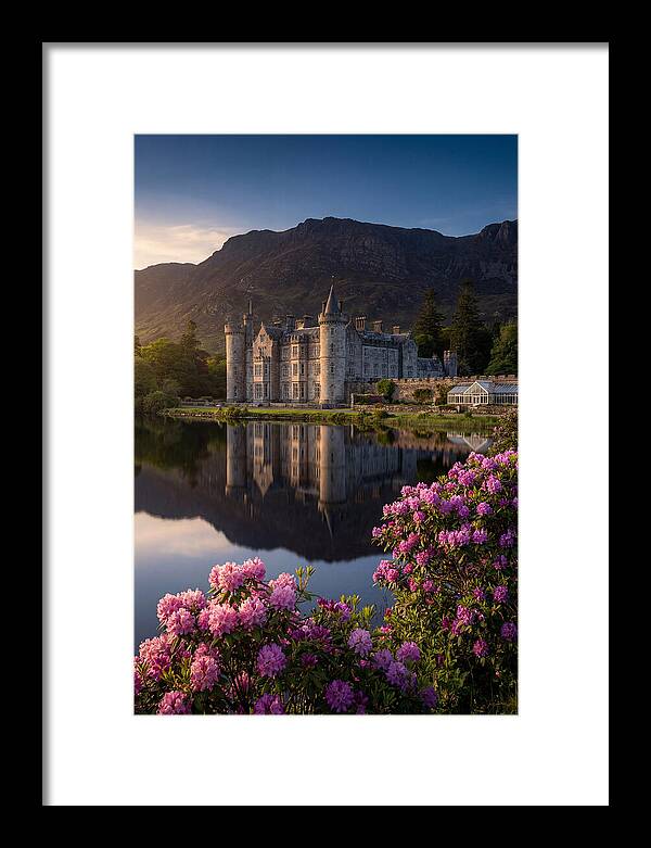 Kylemore Abbey Reflected In Lake