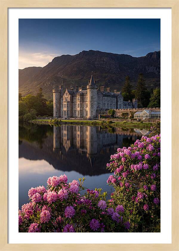 Kylemore Abbey Reflected In Lake