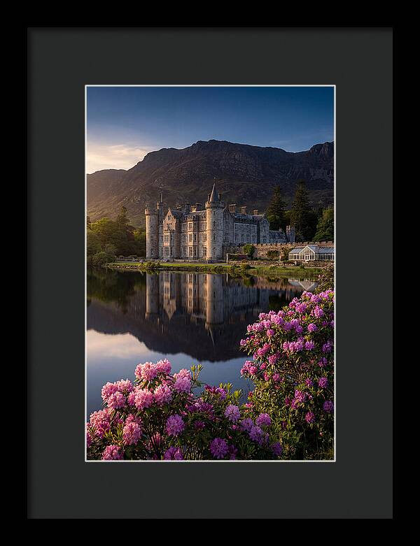 Kylemore Abbey Reflected In Lake