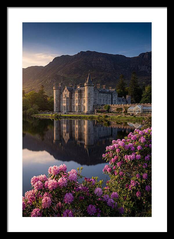Kylemore Abbey Reflected In Lake