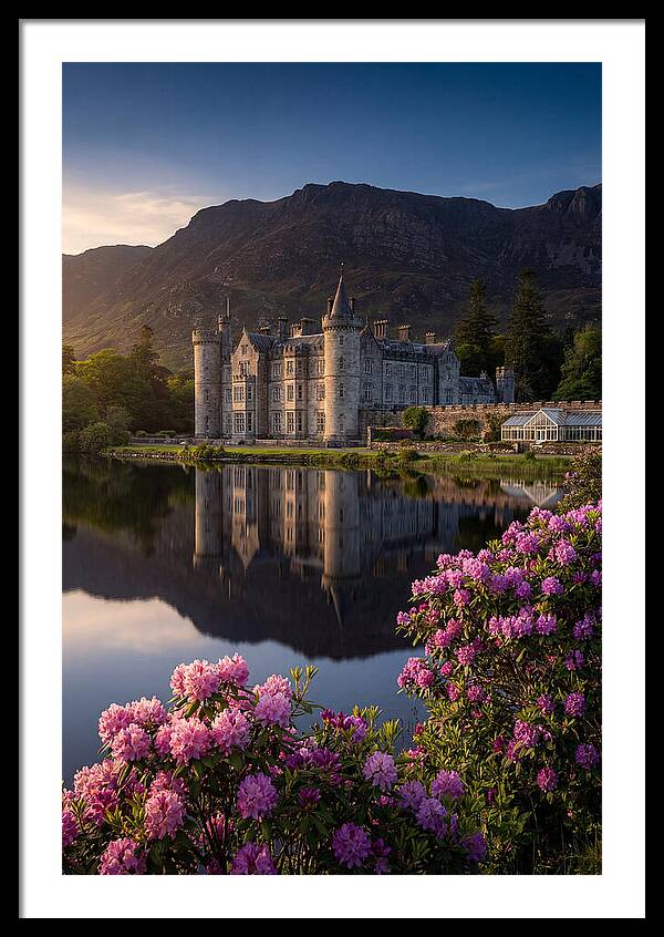 Kylemore Abbey Reflected In Lake