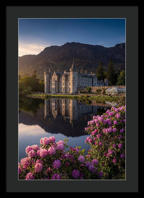 Kylemore Abbey Reflected In Lake