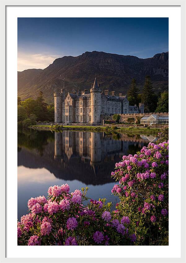 Kylemore Abbey Reflected In Lake
