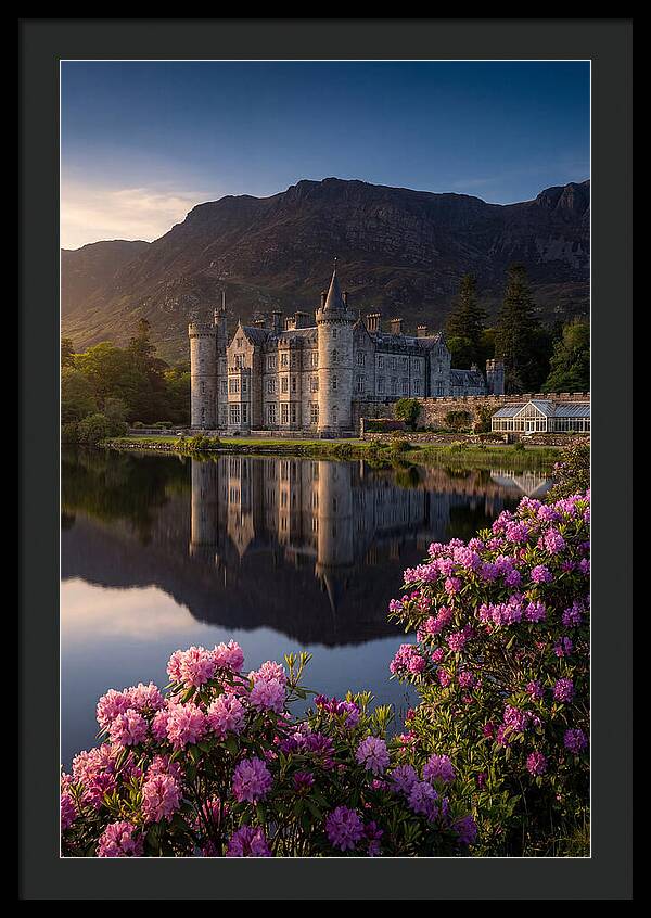 Kylemore Abbey Reflected In Lake