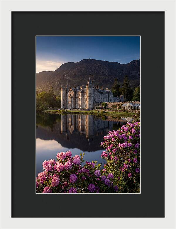 Kylemore Abbey Reflected In Lake