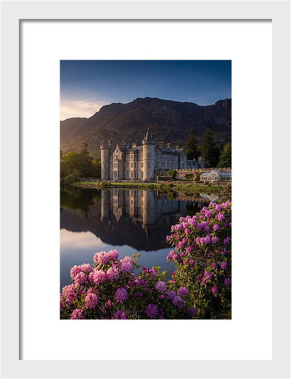 Kylemore Abbey Reflected In Lake