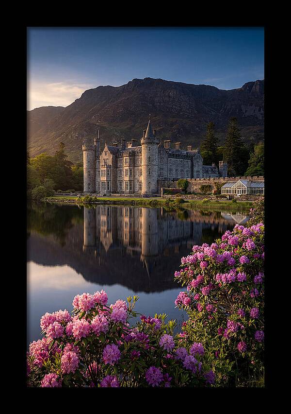 Kylemore Abbey Reflected In Lake