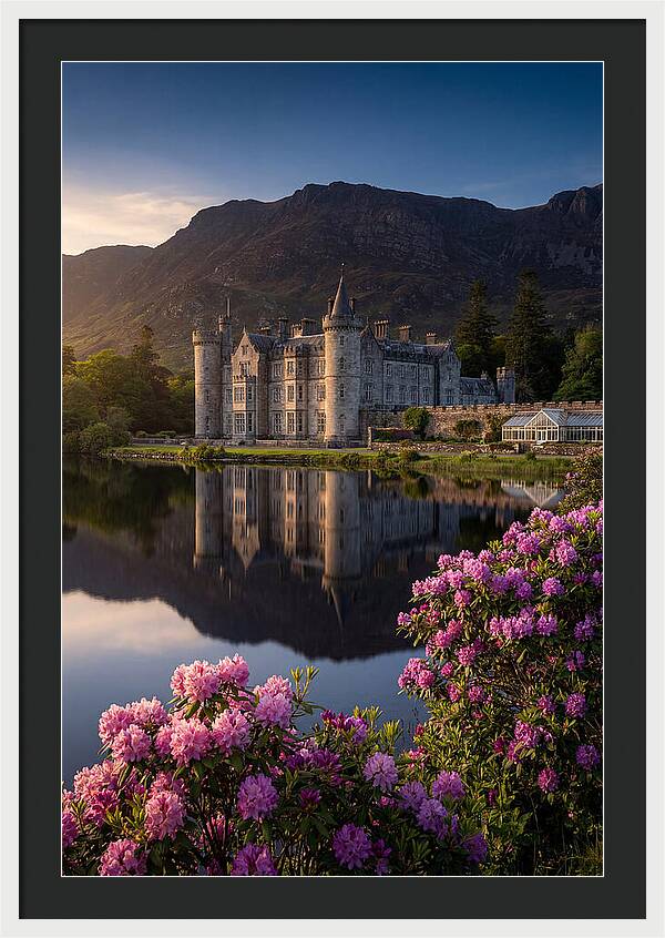 Kylemore Abbey Reflected In Lake